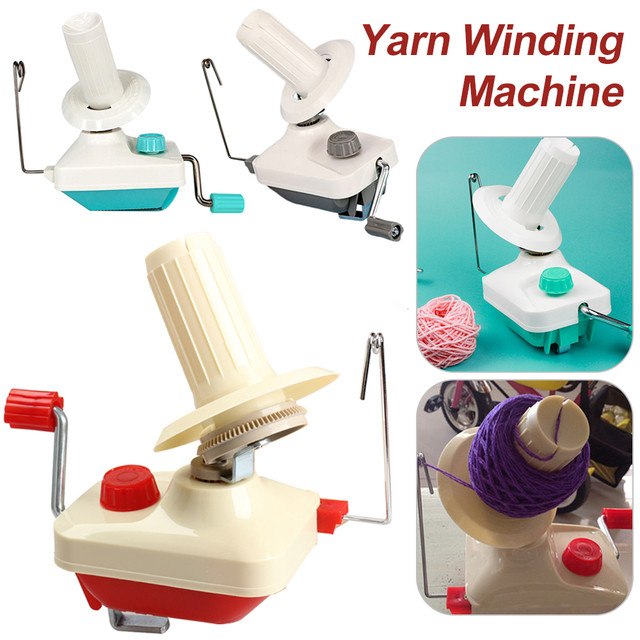 Winding Machine Knitting Machine Handheld Yarn Winder Fiber String Line Ball  Winding Manual Wool Winder Small